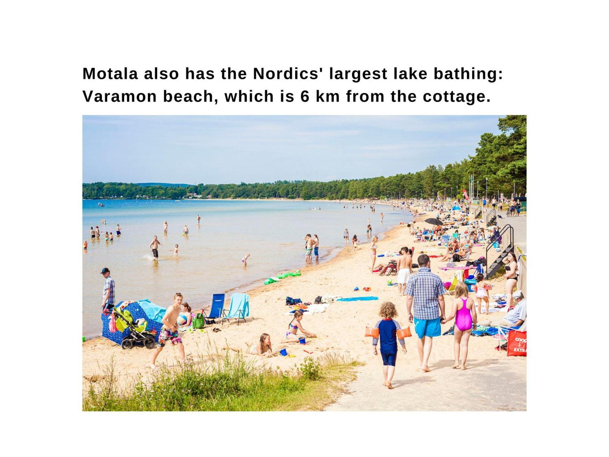 Boende - Stuga Naera Naturen, 3 Km Till Motala Centrum, Elbilsladdning Finns Pa Tomten - Privat Vaerd Exteriör bild